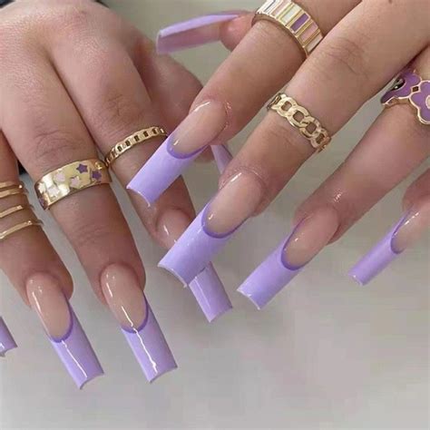 накладные ногти с дизайном длинные 24 шт, Deco Ногти Накладные с клеем ...