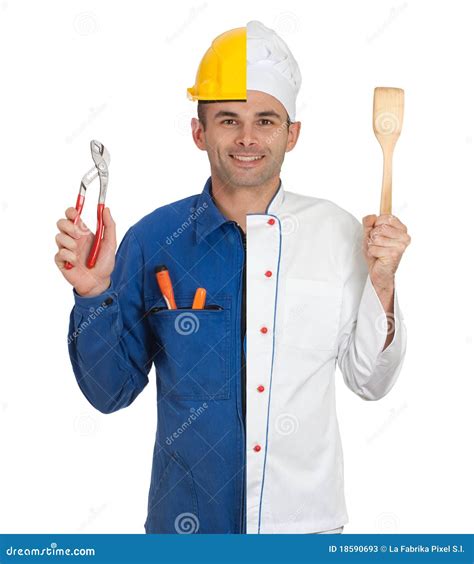 Double employment stock image. Image of human, employment - 18590693