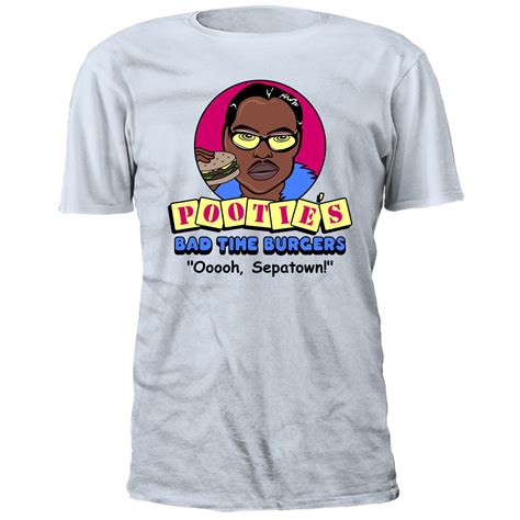 Pootie's Bad Time Burgers - Pootie Tang T-shirt - Etsy