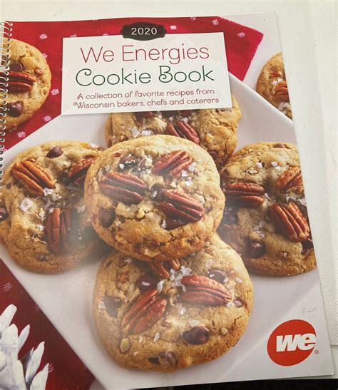 2020, WE Energies, Cookie Book, Favorite Cookie Recipes From Wisconsin Bakers, Chefs and ...