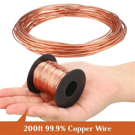 99.9% Soft Copper Wire, 6 Gauge/ 4.1 Mm Diameter, 12.5 Feet / 3.8m, 1