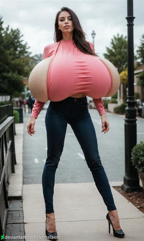 Macromastia Girls #86 - Slim and stacked by whitelAIon on DeviantArt