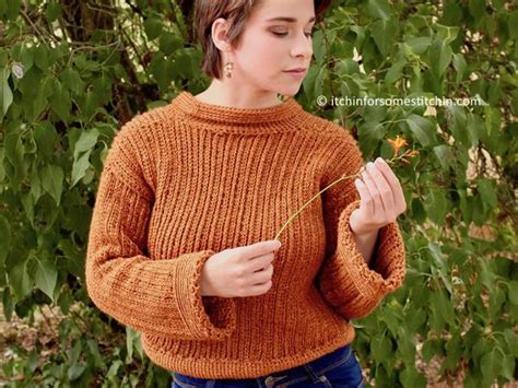 Easy Ribbed Sweater - Share a Pattern
