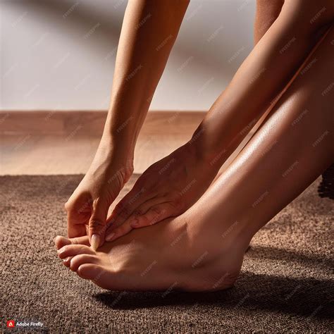 Premium Photo | Understanding Swollen Ankles A Visual Guide