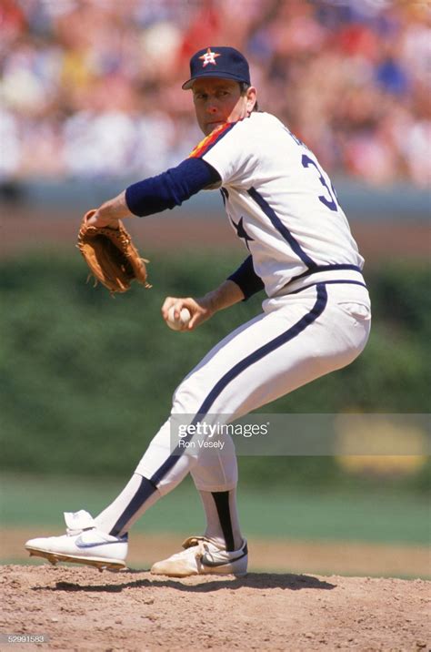 Nolan ryan of the houston astros pitching in 1986 – Artofit