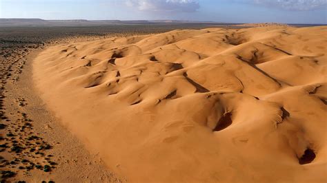Barchan Sand Dunes
