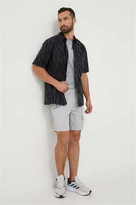 Шорти adidas Originals чоловічі колір сірий | ANSWEAR.ua
