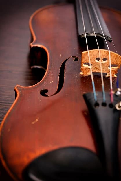 Premium Photo | Classic old violin