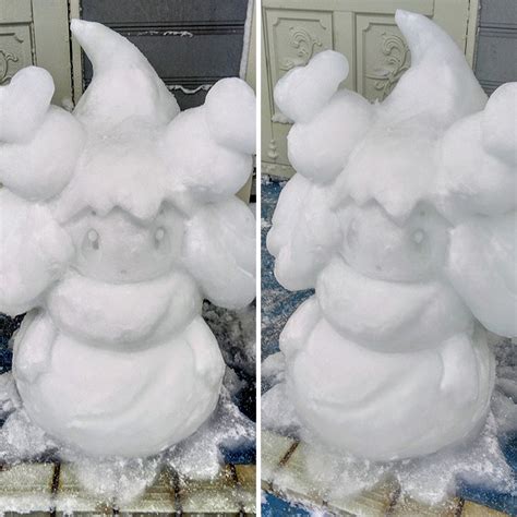 This Japanese Artist Makes Sculptures Out Of Snow, And Here Are 30 Of ...