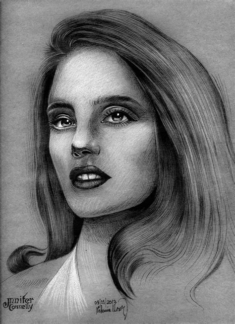 Jennifer Connelly : r/drawing
