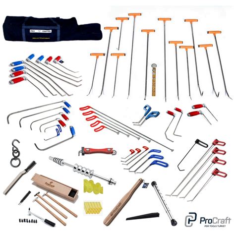ProCraft Pdr Tools Set Paintless Dent Repair Set Dent Tools Set Dent ...