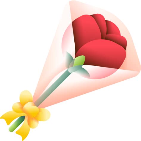Flower 3D Color icon