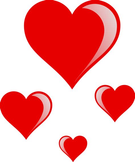 Free clip art "Heart cluster" by Anonymous