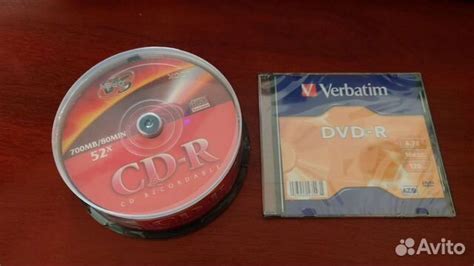 Болванки CD-R и DVD-R купить в Москве | Электроника | Авито