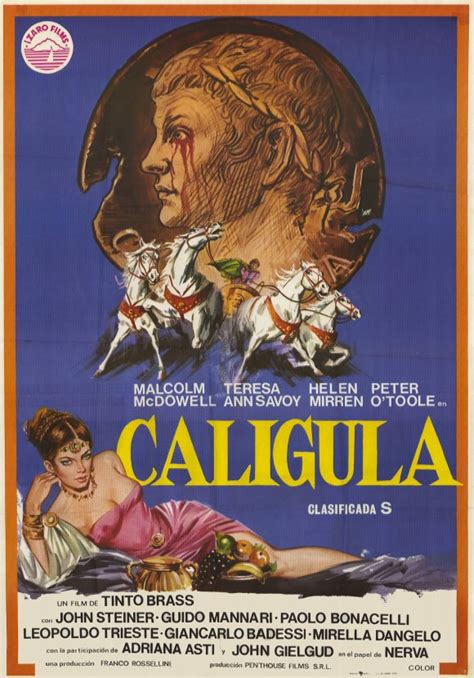 Caligola 1979 Cast Photos Malcolm McDowell