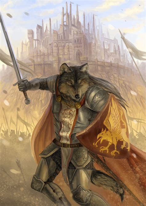warrior commission   celebril   deviantart fantasy werewolf