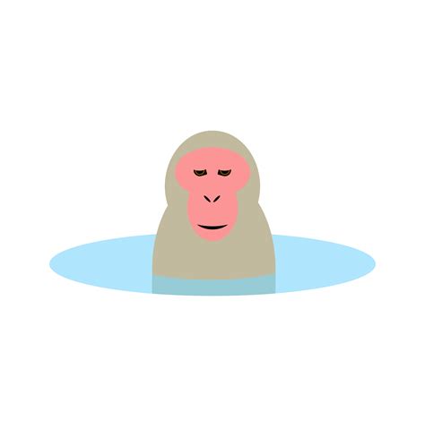 Bathing Snow Monkey | Lablob.com