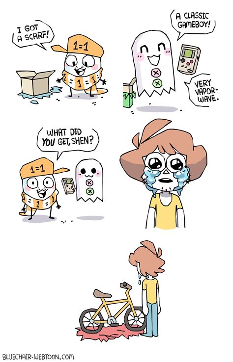 This one’s from Bluechair, one of my other comics~