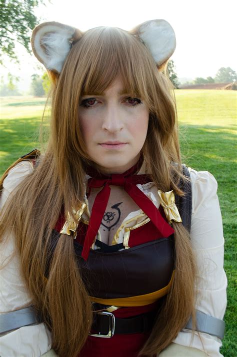 Face Reveal! My Raphtalia cosplay photo shoot. Please be kind. : r