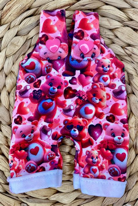 Mia Valentines Bears Overalls – Dolls We Love