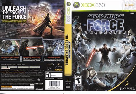 Star Wars The Force Unleashed Xbox 360 | Clarkade