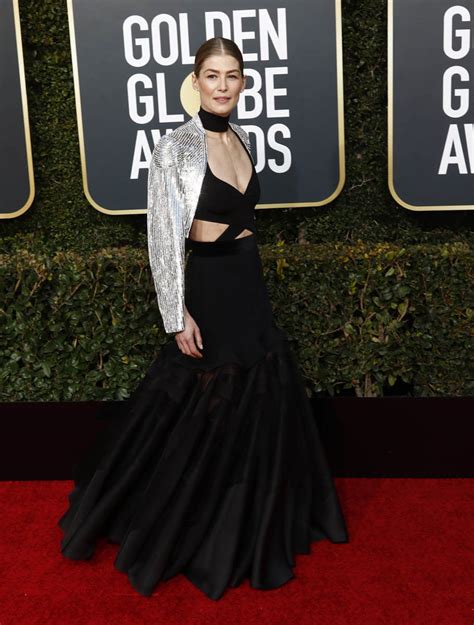 Rosamund Pike was nearly my Best Dressed at 2019 Golden Globes