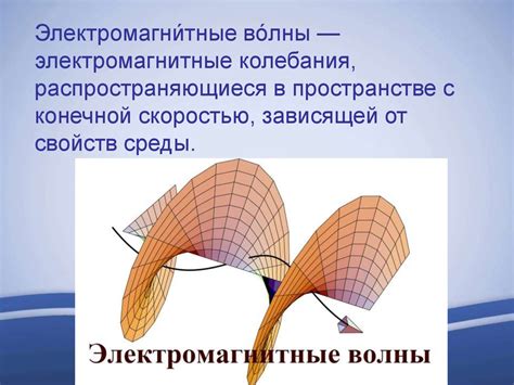 Электромагнитные волны и их свойства - презентация онлайн