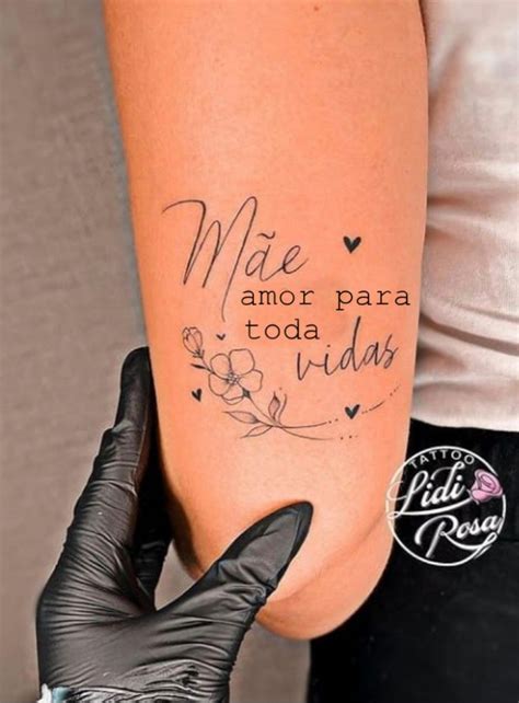 Frase Tatuagem Mae - Tatuagem frase pra mae | Tatuagens pra mae, Tatuagem feminina para mae ...