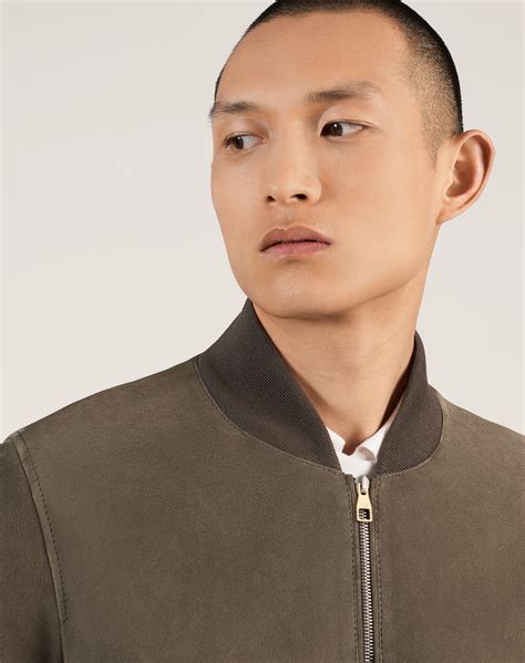 dunhill UK | Suede Bomber for men