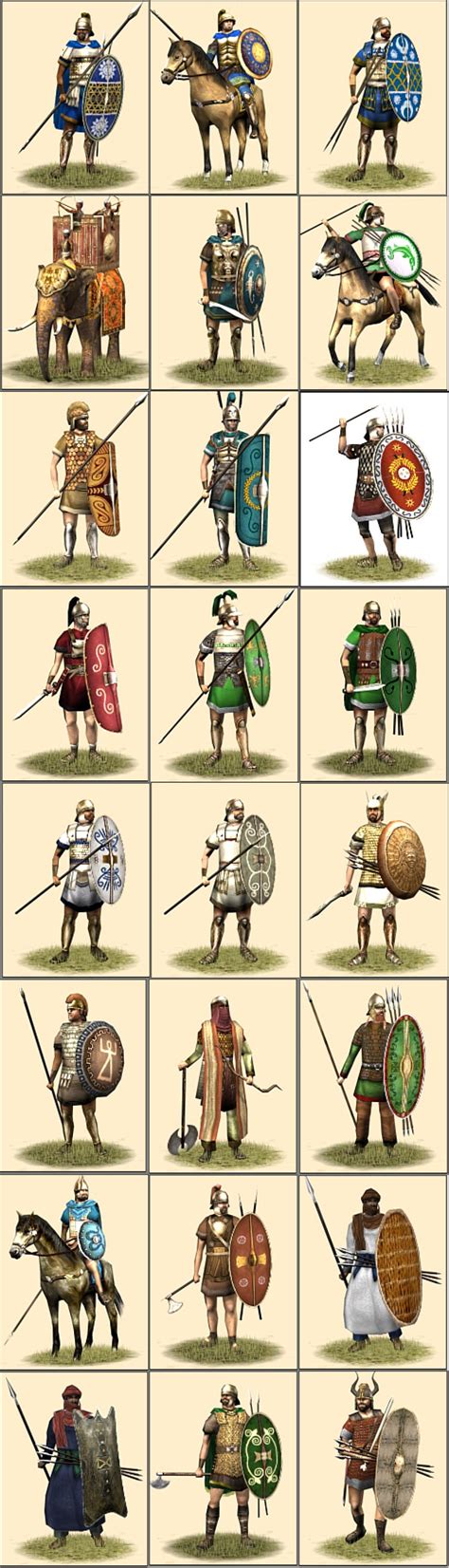 Lanjane's Mini-Workshop: Unit cards for Rome: Total War