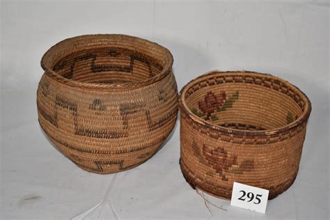Lot - 2 Papago Baskets