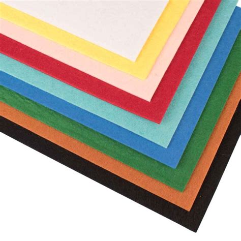 Large Thick Polyester Felt Sheet : 3 mm : 85 x 100 cm : Red | Слънчоглед