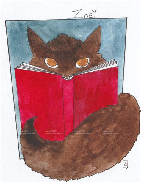 Custom Cat Character Drawing - Mahaldoodles