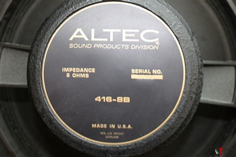 Altec VOTT A7, Legendary Stereo Classic in Excellent Condition Photo