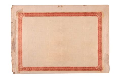Blank Stock Certificate: Over 183 Royalty-Free Licensable Stock Photos ...
