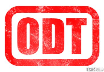 ODT Text Effect and Logo Design Word