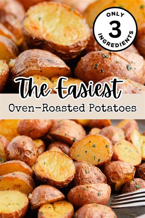 Oven Roasted Potatoes with Butter and Seasoning - Crispy!
