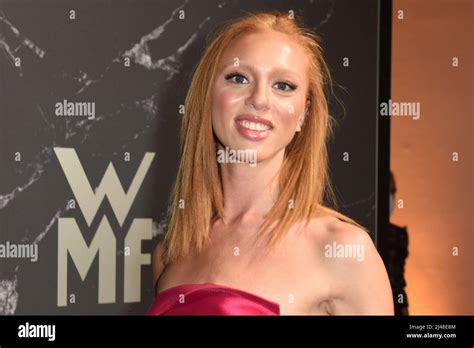 munich germany  apr  model anna ermakova   guest