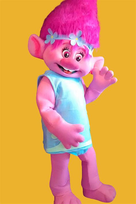 Poppy (Pink Troll) - Party Princess Productions - San Diego