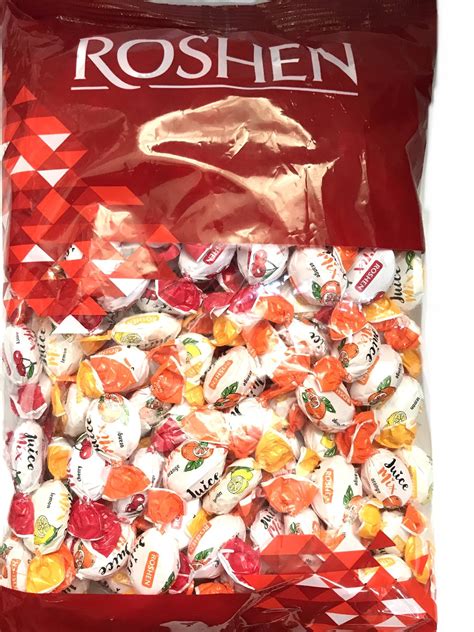 Цукерки Рошн Roshen Джус Мікс 1 кг: продаж, ціна у Харкові. Цукерки від ...