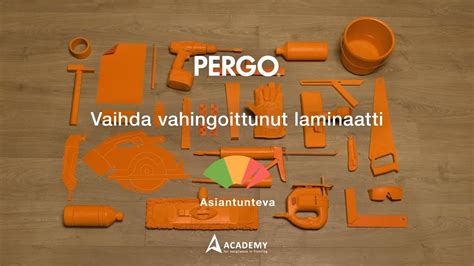 Korjaus laminaattilattia: vaihda vahingoittunut laminaatti - YouTube