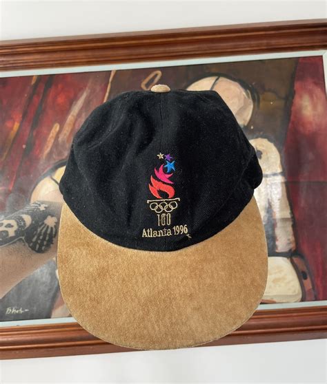 Vintage Vintage USA Olympic Atlanta 1996 Cap Hat McDonalds 90s Suede | Grailed