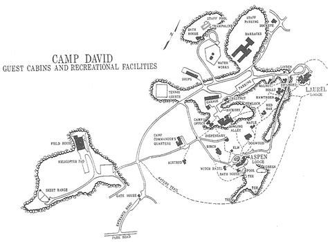 camp david maps