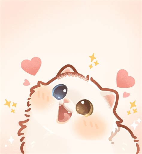 bib 🐥☕️ on Twitter | Kawaii cat drawing, Cute doodle art, Kawaii drawings