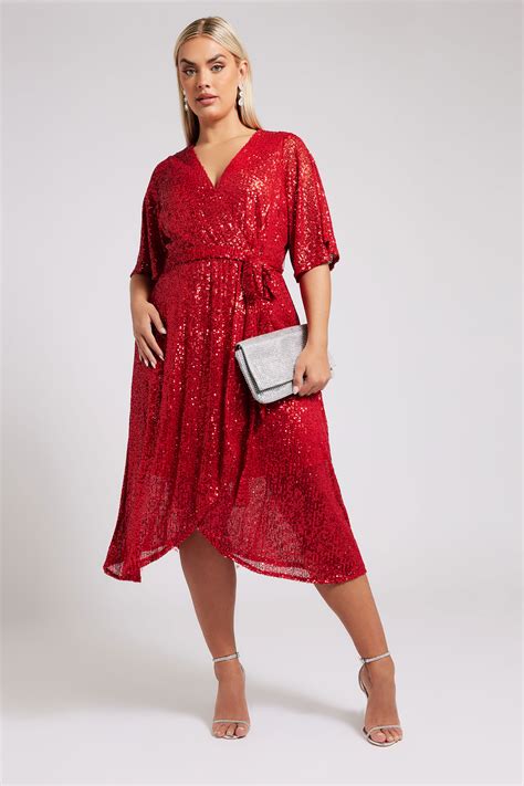 red wrap dresses 10
