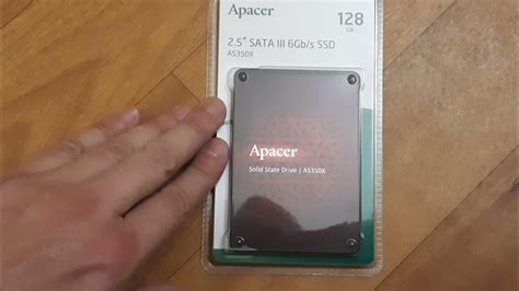 Обзор Apacer AS350X 128GB 2.5" SATAIII 3D NAND из Rozetka - YouTube