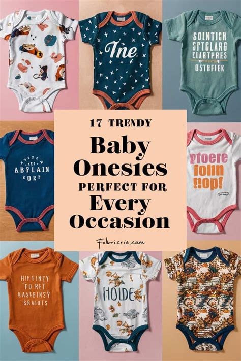 Trendy Baby Onesies Perfect for Every Occasion - Fabricerie