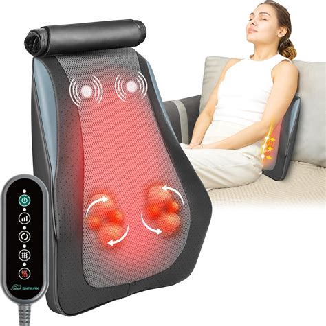 Amazon.com: Snailax 3D Kneading Massager with Heat, Shiatsu, Vibration