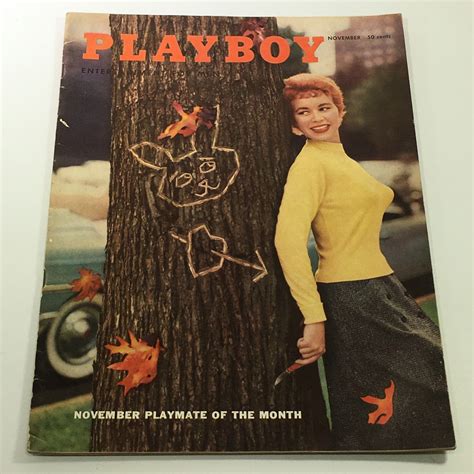 VTG Playboy Magazine: November 1955 - Barbara Cameron Playmate Of The