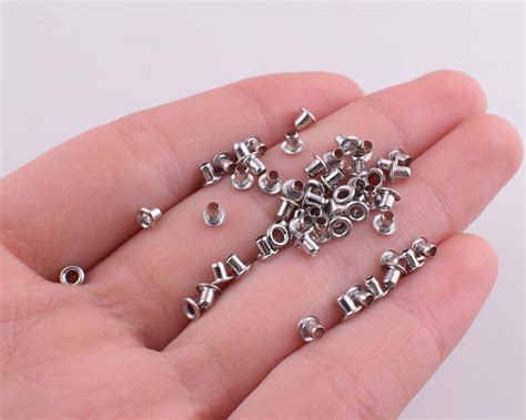 Mini Eyelet Grommet1mm Hole Brass Metal Grommets Eyelets - Etsy
